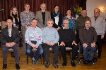 Vorstand und Jubilare 2014